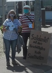 Solidarität mit VOITH Sonthofen - Mai 2020